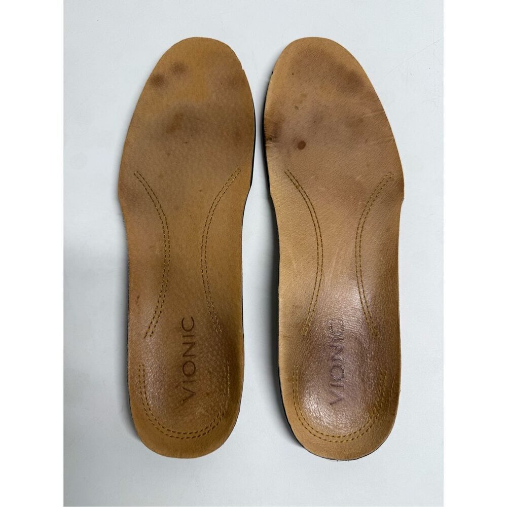 Vionic Insoles Size L Orthotic Podiatrist Designed Support Comfort 11” See Note